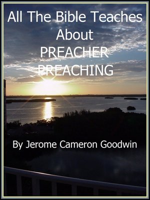 cover image of PREACHER--PREACHING